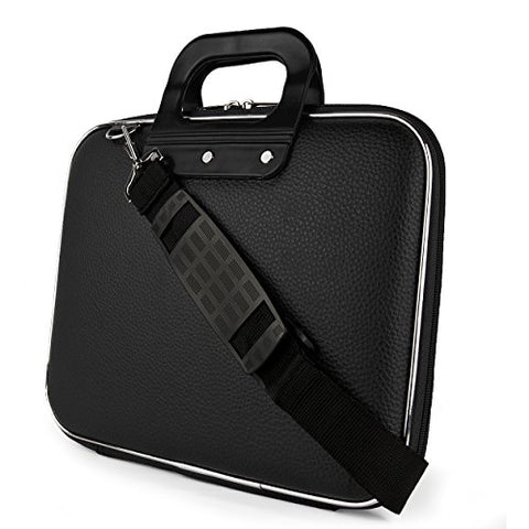 SumacLife Cady Collection Carrying Case for Acer Aspire & Chromebook 14 to 15.6" Laptops (Black)