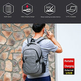 Worth Trust TNB-BAG01 Laptop Backpack, Anti Theft Water Resistant College School Bookbag, Slim Business Backpack Fits Up to 17"