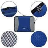 Gonex Rip-Stop Nylon Travel Organizers Packing Bags Deep Blue