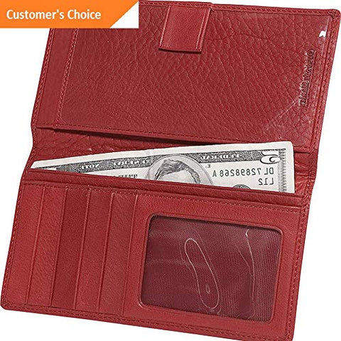Sandover Osgoode Marley Cashmere Delux Checkbook Cover 3 Colors Womens Wallet NEW | Model LGGG -