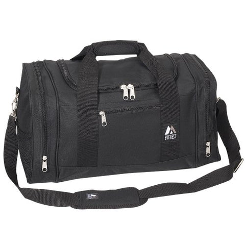 Everest Luggage Sporty Gear Bag, Black, Black, One Size