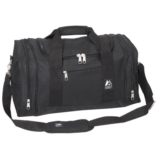 Everest Luggage Sporty Gear Bag, Black, Black, One Size