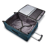 Samsonite Advena Expandable Softside Carry On Luggage With Spinner Wheels, 20 Inch, Teal