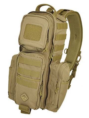 HAZARD 4 EVC-RKT-CYT_Coyote_50 x 33 x 19 cm, 31.4 Liter Evac Rocket Urban Sling Pack with Molle, Coyote