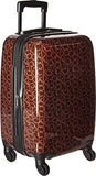Calvin Klein Unisex CK-510 Signature Hardside 20" Upright Suitcase Brown One Size