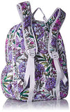 Vera Bradley Iconic Campus Backpack, Signature Cotton, Lavender Meadow