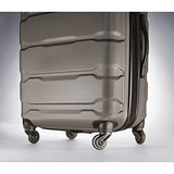 Samsonite Omni PC Expandable Hardside Luggage Set with Spinner Wheels, 2-Piece (20/24), Silver
