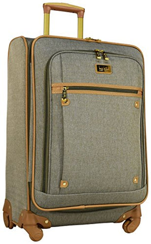 Nicole Miller New York Taylor 24" Expandable Spinner Suitcase (Green)
