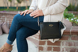 Black Vegan Leather Kendall Purse