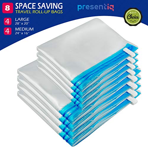 20 Vacuum Sealer Bags ? Compression Bags For Travel Clothes And