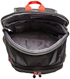 High Sierra Sportour Computer Backpack, Black/Charcoal/Crimson Red,