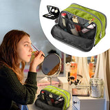 Travel Toiletry Bag Nylon, Gonex Dopp Kit Shaving Bag Toiletry Organizer Green