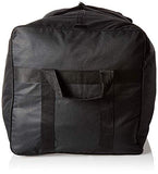 Gothamite 50-inch Oversized Duffle Bag Heavy Duty | Luggage Bag | XL Duffle Bag | Sports Bag | Storage Oversized Duffle | 600D Polyester (Black)