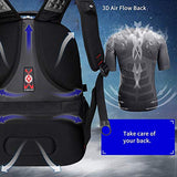 Extra Large 50L Travel Laptop Backpack with USB Charging Port Fit 17 Inch Laptops for Men Women