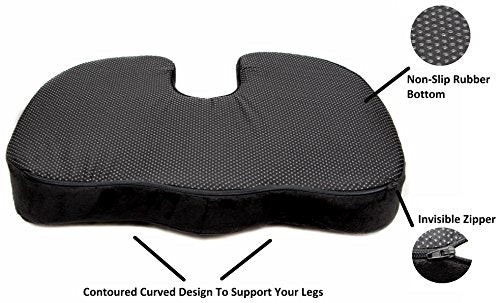 Shop Coccyx Orthopedic Memory Foam Seat Cushi – Luggage Factory