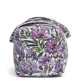 Vera Bradley Iconic Small Duffel, Signature Cotton, Lavender Meadow