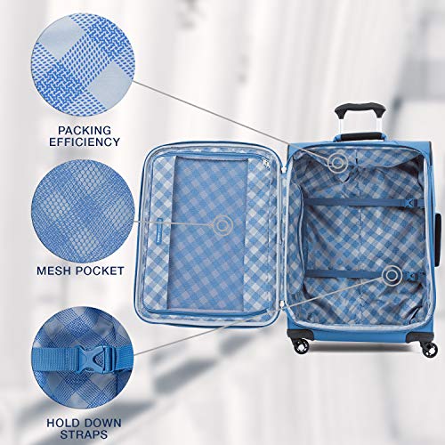 Shop Travelpro Luggage CheckedMedium, Azure Luggage Factory