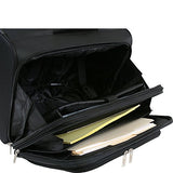 Pacific Coast Rolling Laptop Business Briefcase, Black