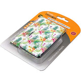 Miami CarryOn RFID Protected Wallet and Passport Cover Set - Prevent Identity Theft (Tropical Pineapples)