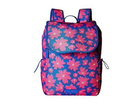 Vera Bradley Women's Lighten Up Drawstring Backpack Art Poppies One Size