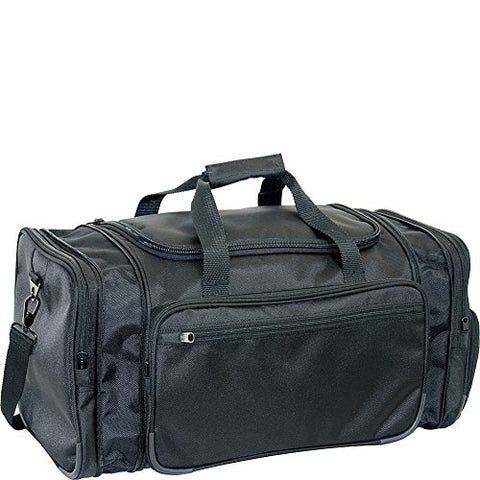 Netpack 20" 1680 D Ballistic Poly Expandable Travel Duffel (Black)