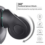 SSLine 3-Piece Hard-Shell Luggage Set with Spinner Wheels and TSA Lock Modern Elegant Expandable Travel Suitcase Lightweight Hardside Carry On Suitcase Set with 20" 24" 28" (A Type-Dark blue)