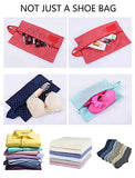 Travel Shoe Bags Portable Oxford Shoe Bags with Zipper Closure Waterproof Storage Organizer Bag for