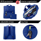 Baggallini Skedaddle Laptop Backpack, Cobalt
