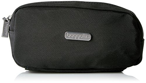 Baggallini Square Cosmetic case, Black/Charcoal