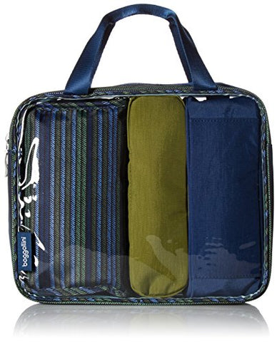 Baggallini Travel Trio, Moss Stripe Multi