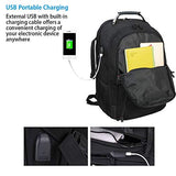 FREEBIZ Extra Large Travel Laptop Backpack,TSA Durable College School Computer Bookbag with USB