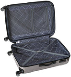 Traveler’S Choice Sedona 8-Wheels Polycarbonate Hardside Expandable Spinner 3-Piece Luggage Set,