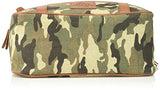 Buxton Men's Expedition Ii Huntington Gear Double Zip Canvas Travel Kit, Camo