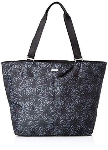 Baggallini Womens Carryall Tote, Onyx Floral