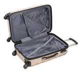 Travelcross Chicago Luggage 3 Piece Lightweight Spinner Set - Champagne