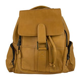 Latico Leathers Discovery Backpack, Natural, One Size, 100% Authentic Leather, Made In India