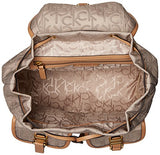 Calvin Klein Bailey Nylon Backpack, Barley