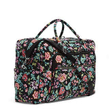 Vera Bradley Iconic Grand Weekender Travel Bag, Signature Cotton, Vines Floral, One Size
