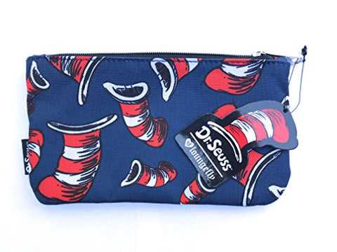 Loungefly Dr Seuss Pencil Case (Cat in the Hat Navy and Red)