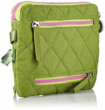 Baggallini Women's Rfid Currency & Passport Organizer green/kiwi One Size