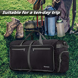 Gonex 150L Extra Large Duffle Bag, Packable Travel Luggage Shopping XL Duffel Black