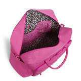 Vera Bradley Iconic Grand Weekender Travel Bag, Microfiber, Rose Petal