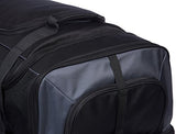 Amazonbasics Ripstop Wheeled Duffel - 35-Inch, Black