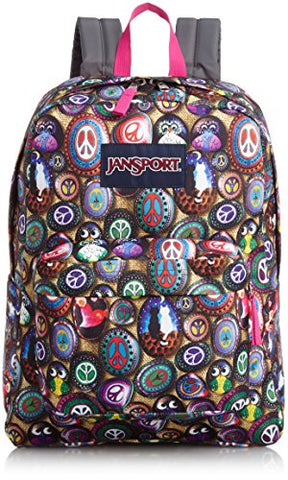 JanSport SuperBreak, Multi Painted Stones, One Size
