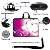 Meffort Inc 17 17.3 Inch Neoprene Laptop Sleeve Bag Carrying Case With Hidden Handle And Adjustable