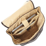 Kenneth Cole Reaction Colombian Leather Single Compartment Flapover 14.1” Laptop Backpack (Rfid),