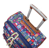 Lily Bloom Luggage Carry On Expandable Design Pattern Suitcase For Woman With Spinner Wheels (20in, Geo Critter)