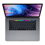 Apple MacBook Pro (15" Retina, Touch Bar, 2.6GHz 6-Core Intel Core i7, 16GB RAM, 512GB SSD) - Space