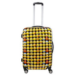 Ful Emoji 28in Spinner Rolling Luggage Suitcase Suitcase, Yellow
