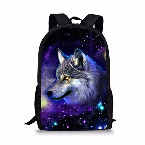 Grijp werkelijk Wortel Shop Bigcardesigns Galaxy Wolf Backpack For B – Luggage Factory